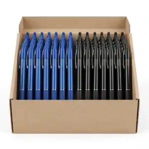 Ballpoint Pens Box of 50 blue and black