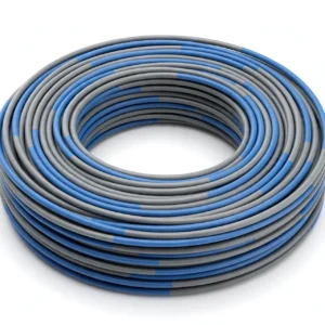 Cat6 Cable Roll 100 m blue/grey